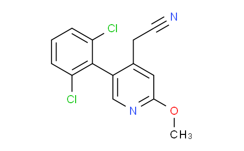 AM98156 | 1361690-37-0 | 5-(2,6-Dichlorophenyl)-2-methoxypyridine-4-acetonitrile