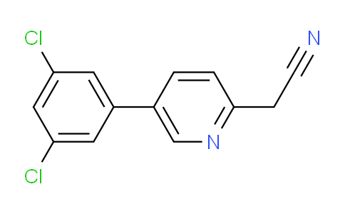 AM98165 | 1361844-54-3 | 5-(3,5-Dichlorophenyl)pyridine-2-acetonitrile