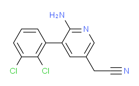 AM98167 | 1361861-76-8 | 2-Amino-3-(2,3-dichlorophenyl)pyridine-5-acetonitrile