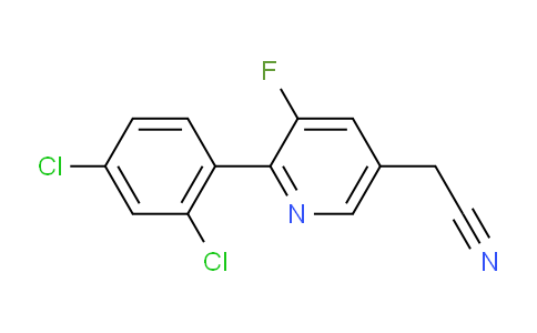 AM98171 | 1361804-86-5 | 2-(2,4-Dichlorophenyl)-3-fluoropyridine-5-acetonitrile