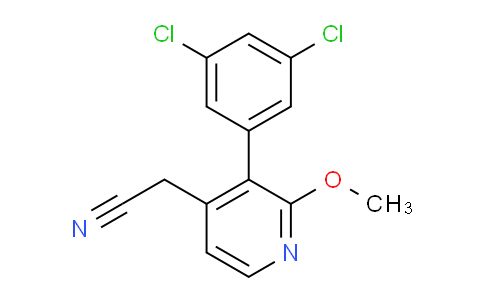 AM98175 | 1361863-71-9 | 3-(3,5-Dichlorophenyl)-2-methoxypyridine-4-acetonitrile