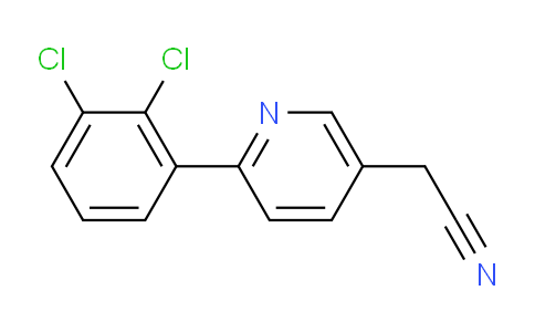 2-(2,3-Dichlorophenyl)pyridine-5-acetonitrile