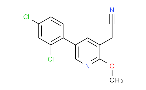 AM98183 | 1361805-03-9 | 5-(2,4-Dichlorophenyl)-2-methoxypyridine-3-acetonitrile