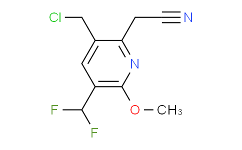 AM98187 | 1361920-24-2 | 3-(Chloromethyl)-5-(difluoromethyl)-6-methoxypyridine-2-acetonitrile
