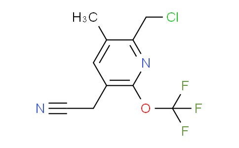 AM98191 | 1361817-27-7 | 2-(Chloromethyl)-3-methyl-6-(trifluoromethoxy)pyridine-5-acetonitrile