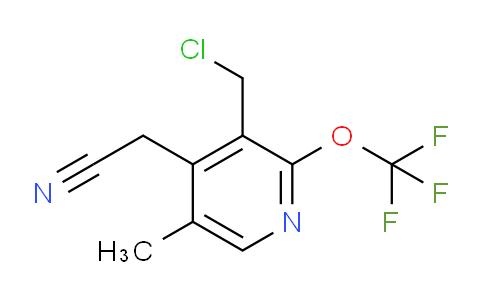 AM98194 | 1361757-05-2 | 3-(Chloromethyl)-5-methyl-2-(trifluoromethoxy)pyridine-4-acetonitrile
