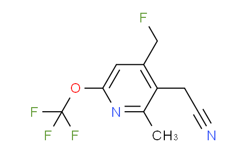 AM98195 | 1361820-15-6 | 4-(Fluoromethyl)-2-methyl-6-(trifluoromethoxy)pyridine-3-acetonitrile