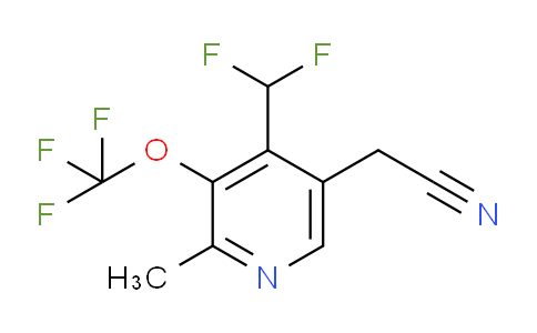 AM98201 | 1361814-23-4 | 4-(Difluoromethyl)-2-methyl-3-(trifluoromethoxy)pyridine-5-acetonitrile