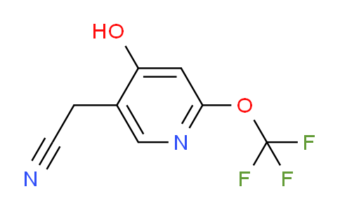 4-Hydroxy-2-(trifluoromethoxy)pyridine-5-acetonitrile