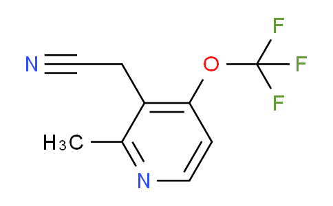 2-Methyl-4-(trifluoromethoxy)pyridine-3-acetonitrile