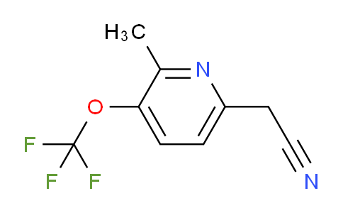 AM98223 | 1803554-56-4 | 2-Methyl-3-(trifluoromethoxy)pyridine-6-acetonitrile