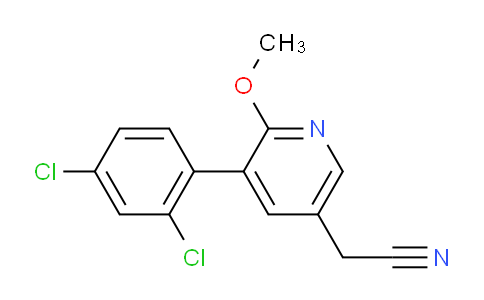 AM98241 | 1361860-98-1 | 3-(2,4-Dichlorophenyl)-2-methoxypyridine-5-acetonitrile