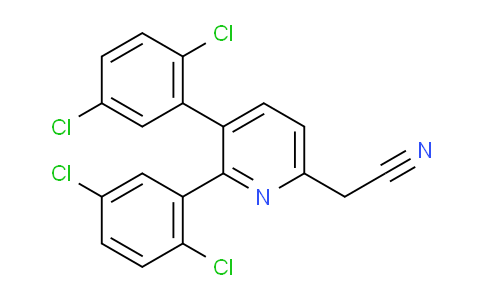 AM98242 | 1361880-10-5 | 3,2-Bis(2,5-dichlorophenyl)pyridine-6-acetonitrile