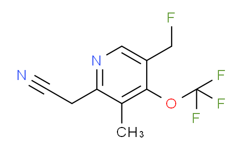 AM98253 | 1361894-08-7 | 5-(Fluoromethyl)-3-methyl-4-(trifluoromethoxy)pyridine-2-acetonitrile