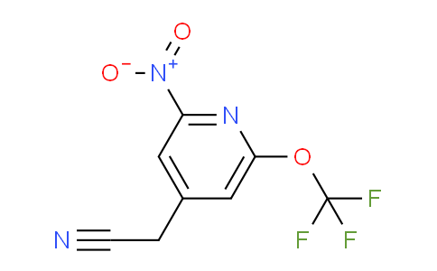AM98258 | 1803438-40-5 | 2-Nitro-6-(trifluoromethoxy)pyridine-4-acetonitrile