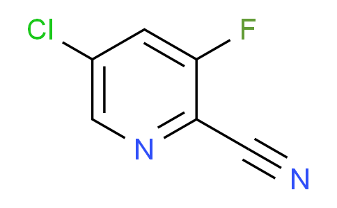 5-Chloro-2-cyano-3-fluoropyridine