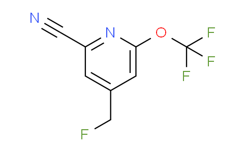 AM98333 | 1361917-03-4 | 2-Cyano-4-(fluoromethyl)-6-(trifluoromethoxy)pyridine