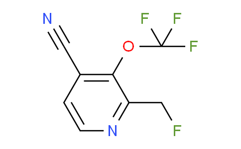 AM98338 | 1361919-58-5 | 4-Cyano-2-(fluoromethyl)-3-(trifluoromethoxy)pyridine
