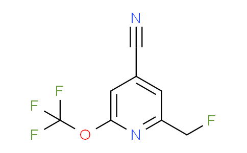 AM98339 | 1361754-87-1 | 4-Cyano-2-(fluoromethyl)-6-(trifluoromethoxy)pyridine