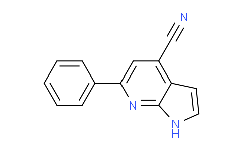 4-Cyano-6-phenyl-1H-pyrrolo[2,3-b]pyridine