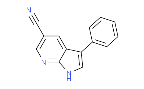 5-Cyano-3-phenyl-1H-pyrrolo[2,3-b]pyridine
