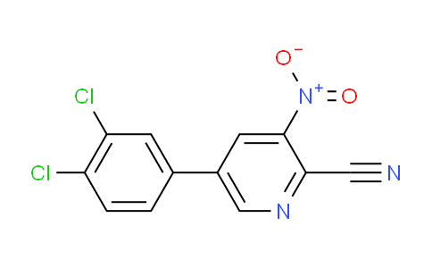 AM98461 | 1361761-09-2 | 5-(3,4-Dichlorophenyl)-3-nitropicolinonitrile