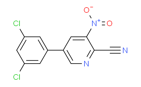 AM98491 | 1361475-66-2 | 5-(3,5-Dichlorophenyl)-3-nitropicolinonitrile