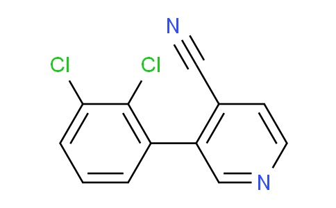 3-(2,3-Dichlorophenyl)isonicotinonitrile