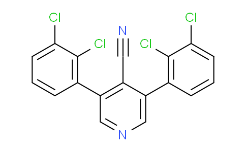 3,5-Bis(2,3-dichlorophenyl)isonicotinonitrile