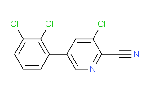 3-Chloro-5-(2,3-dichlorophenyl)picolinonitrile