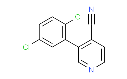 3-(2,5-Dichlorophenyl)isonicotinonitrile