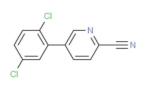 5-(2,5-Dichlorophenyl)picolinonitrile