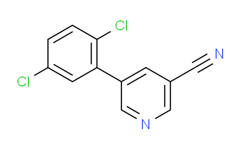 5-(2,5-Dichlorophenyl)nicotinonitrile