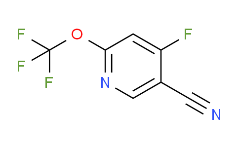 5-Cyano-4-fluoro-2-(trifluoromethoxy)pyridine