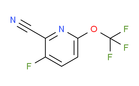 2-Cyano-3-fluoro-6-(trifluoromethoxy)pyridine