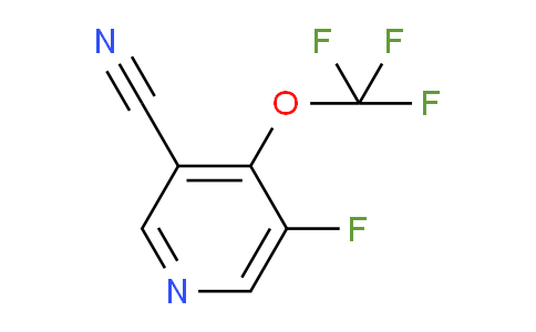 3-Cyano-5-fluoro-4-(trifluoromethoxy)pyridine