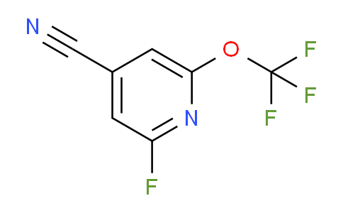 4-Cyano-2-fluoro-6-(trifluoromethoxy)pyridine