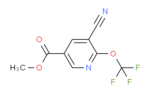 Methyl 3-cyano-2-(trifluoromethoxy)pyridine-5-carboxylate