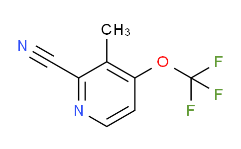 2-Cyano-3-methyl-4-(trifluoromethoxy)pyridine