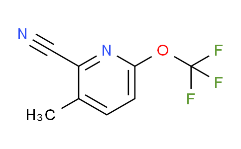 2-Cyano-3-methyl-6-(trifluoromethoxy)pyridine