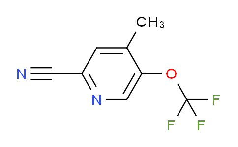 2-Cyano-4-methyl-5-(trifluoromethoxy)pyridine