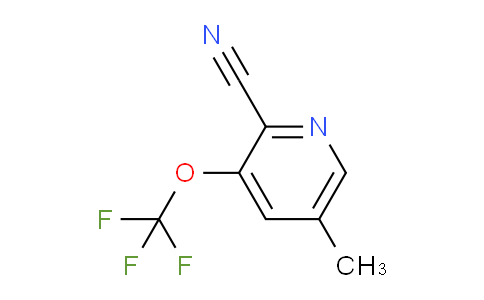 2-Cyano-5-methyl-3-(trifluoromethoxy)pyridine