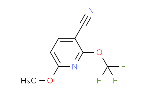 3-Cyano-6-methoxy-2-(trifluoromethoxy)pyridine
