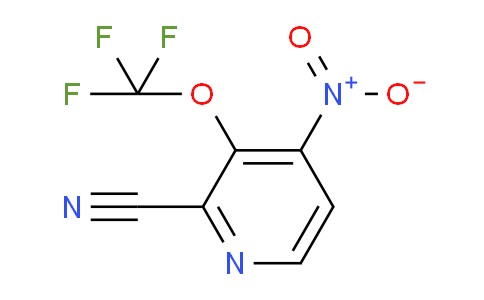 2-Cyano-4-nitro-3-(trifluoromethoxy)pyridine