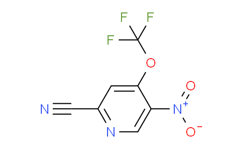 2-Cyano-5-nitro-4-(trifluoromethoxy)pyridine