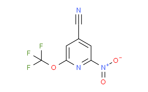 4-Cyano-2-nitro-6-(trifluoromethoxy)pyridine