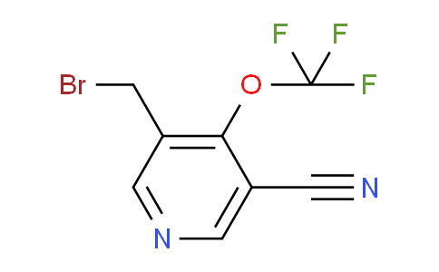 AM98752 | 1361794-43-5 | 3-(Bromomethyl)-5-cyano-4-(trifluoromethoxy)pyridine
