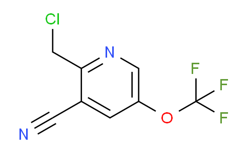 2-(Chloromethyl)-3-cyano-5-(trifluoromethoxy)pyridine