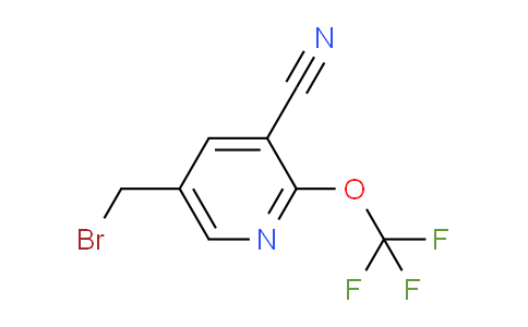 5-(Bromomethyl)-3-cyano-2-(trifluoromethoxy)pyridine