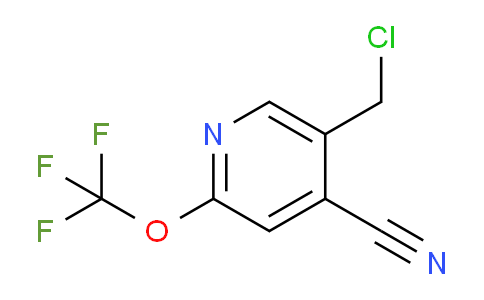 5-(Chloromethyl)-4-cyano-2-(trifluoromethoxy)pyridine